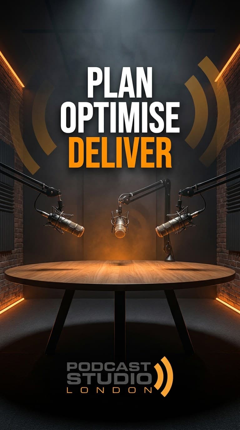 Plan Optimise Deliver brand still